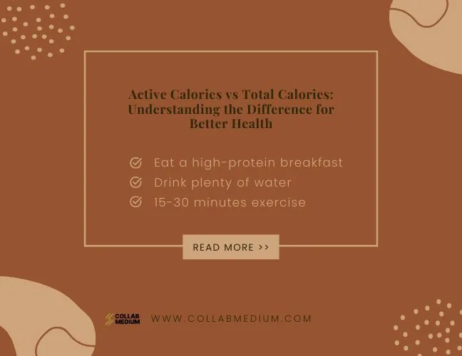 Active Calories vs Total Calories