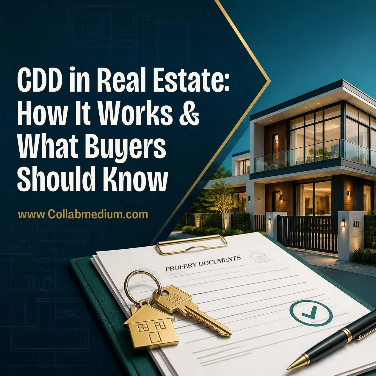 CDD in Real Estate How It Works & What Buyers Should Know