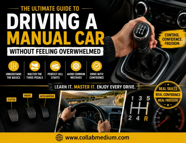 The Ultimate Manual Car Driving Guide for Beginners