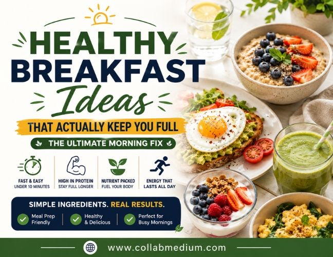 Healthy Breakfast Ideas: The Ultimate Morning Fix