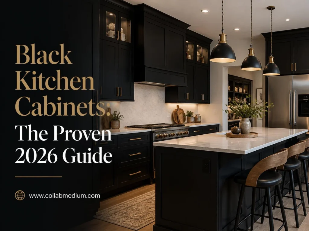 Black Kitchen Cabinets: The Proven 2026 Guide