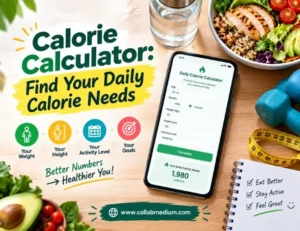 Calorie Calculator: Find Your Daily Calorie Needs