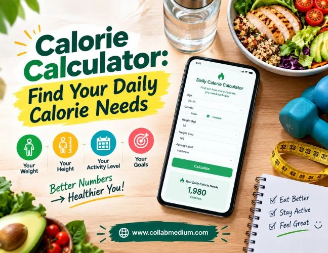 Calorie Calculator: Find Your Daily Calorie Needs
