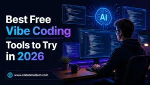 Beginner using one of the best vibe coding tools to build a web app from a text prompt
